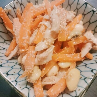 かさ増しに大豆等入れました。家族に好評だったのでまた作ります。ごちそうさまでした。